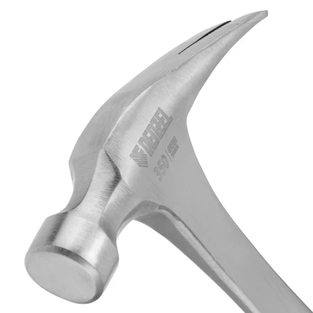 Молоток-гвоздодер 350 г Denzel, цельнометаллический, двухкомпонентная рукоятка 10422 купить в Перми