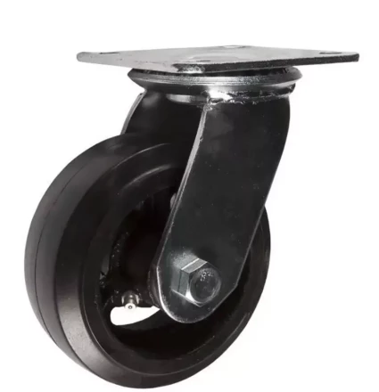 Колесо большегрузное поворотное SCd 55 125 мм обрезиненное РФ 1030007 купить в Перми