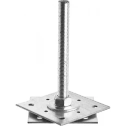 Анкер ЗУБР "МАСТЕР" регулируемый по высоте, 120х200х120мм, М20, 1шт 310265-120-20