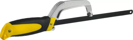 Ножовка-ручка по металлу STAYER, трехкомпонентная рукоятка, металлическая державка, 300мм 15715 купить в Перми