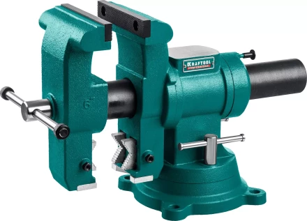 Тиски KRAFTOOL 3D-STEEL универсальные 32704-150 купить в Перми