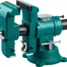 Тиски KRAFTOOL 3D-STEEL универсальные 32704-150 купить в Перми