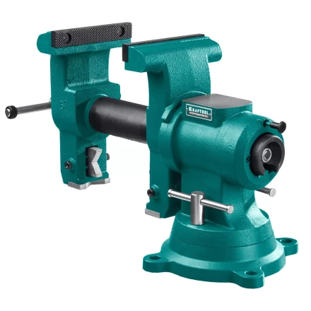 Тиски KRAFTOOL 3D-STEEL универсальные 32704-150 купить в Перми