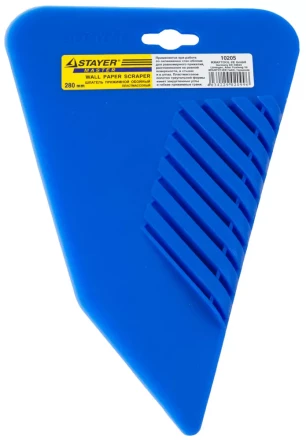 Шпатель STAYER прижимной, для обоев, пластмассовый, 280мм 10205 купить в Перми