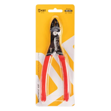 Многофункциональный стриппер КВТ WS-01A для снятия изоляции с проводов 0.5–4.0 мм (102403) купить в Перми