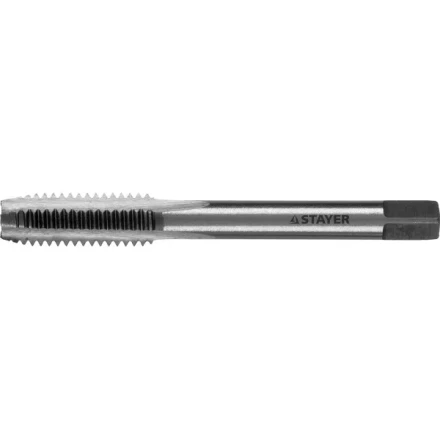 Метчик STAYER &quot;MASTER&quot; одинарный, для сквозных и глухих отверстий, сталь 9ХС, М8х1,25 28021-08-1.25 купить в Перми