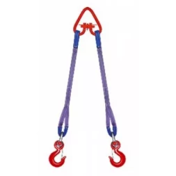 Строп текстильный двухветвевой 2СТ 5 т L=7.5 м SF7 120 мм Звено РТ-3
