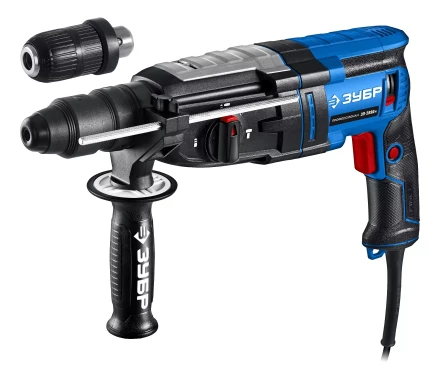 ЗУБР 28 мм, 900 Вт, перфоратор SDS Plus + БЗП, мет. корпус, Профессионал (ЗП-2890 МС) купить в Перми