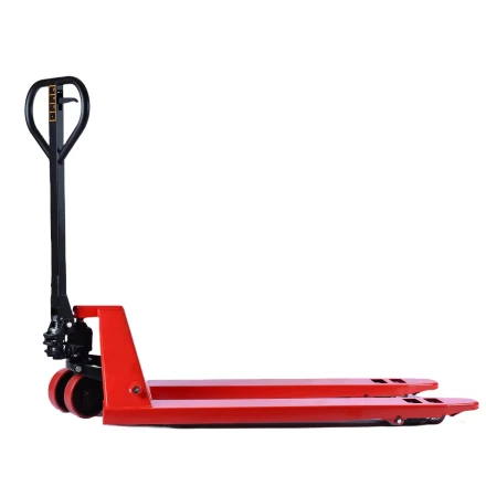 Тележка гидравлическая 2000 кг 1150 мм резиновые колеса и ролики TOR JC 1041040 купить в Перми