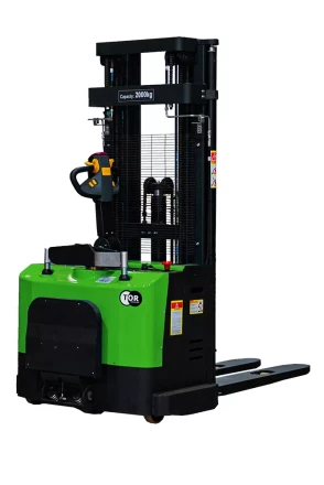 Штабелер самоходный 1,5 т 5,0 м TOR ES15T4 Li-ion 24/200 В/Ач ЭУР, Curtis, H-мачта (с платформой) 1048441 купить в Перми