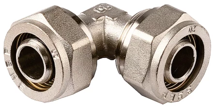 Уголок ЗУБР соединительный, цанга-цанга, 20х20х2,0, никель 51408-20 купить в Перми