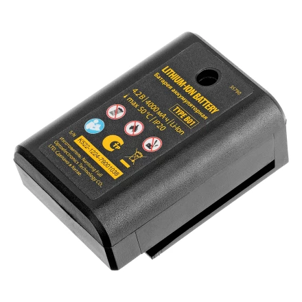 Батарея аккумуляторная для лазерного уровня Type B01, 4,2 В, 4000 мАч// Denzel 35790 купить в Перми