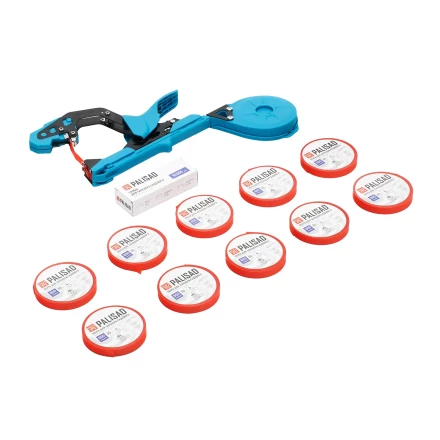 Набор, тапенер садовый для подвязки растений, скобы 10 000 шт., 11 лент 30 м, LUXE// Palisad 64534 купить в Перми