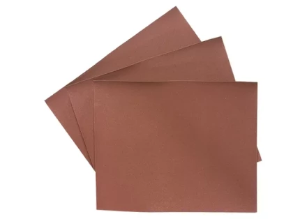 Шлифлист на бумажной основе P 80 230 х 280 мм 5 штук латексный водостойкий DENZEL 75603 купить в Перми