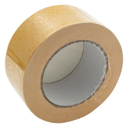 Лента клейкая двусторонняя, 50 мм х 25 м, на тканевой основе Сибртех 888135 купить в Перми