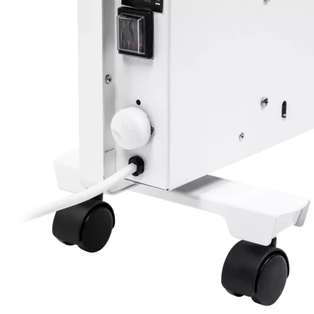 Конвектор электрический КМ-1500.2, 230 В, 1500 Вт, X-образный нагреватель, колеса, термостат // MTX 98125 купить в Перми