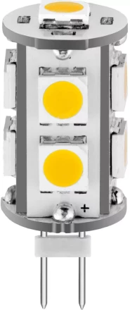 Лампа СВЕТОЗАР светодиодная &quot;LED technology&quot;, теплый белый свет (3000К), 12В, 1,8Вт (10) 44590-10 купить в Перми