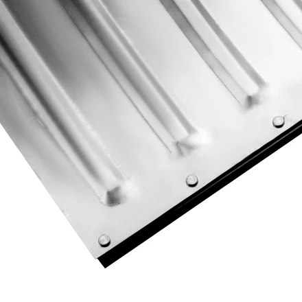 Лопата для уборки снега стальная оцинкованная Сибртех, 420х370х1370 мм, деревянный черенок, Россия 61680 купить в Перми