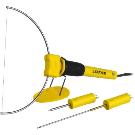 Прибор STAYER MASTER MAXtermo для художественной резки пенопласта, пластика, 3 насадки, 7Вт 45257-H3 купить в Перми