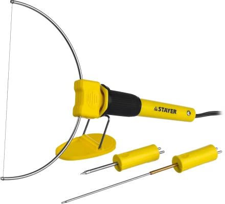 Прибор STAYER MASTER MAXtermo для художественной резки пенопласта, пластика, 3 насадки, 7Вт 45257-H3 купить в Перми