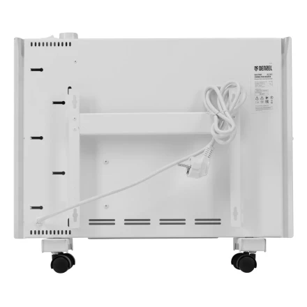 Конвектор электрический Denzel XCE-1000, 230 В, 1000 Вт, X-образный нагреватель белый 98130 купить в Перми