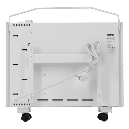 Конвектор электрический Denzel XCE-1000, 230 В, 1000 Вт, X-образный нагреватель белый 98130 купить в Перми