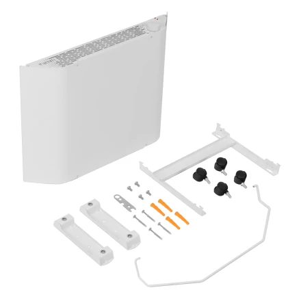 Конвектор электрический Denzel XCE-1000, 230 В, 1000 Вт, X-образный нагреватель белый 98130 купить в Перми