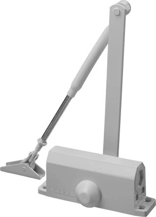 Доводчик дверной ЗУБР &quot;ПРОФЕССИОНАЛ&quot;, для дверей массой до 80 кг, цвет белый 37911-80 купить в Перми