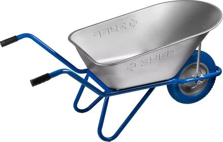 Тачка ЗУБР &quot;ПРОФЕССИОНАЛ&quot; садово-строительная, 90л, грузоподъемность 180 кг 39901_z01 купить в Перми