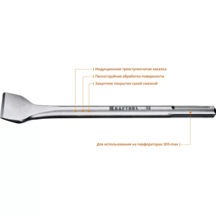 Зубило SDS-Max 29333-50-300 купить в Перми