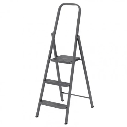 Стремянка 3 ступени компактная стальная Россия Сибртех 97943 купить в Перми