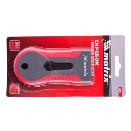 Скребок с двухкомпонентной рукояткой выдвижное сменное лезвие Matrix 79547 купить в Перми