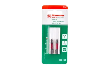 Бита HAMMER PZ2 30мм (2шт.) купить в Перми