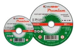 Круг отрезной по металлу + нержавеющая сталь 150 х 2,5 х 22 мм ПРЕМИУМ Луга 73726