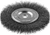 ЗУБР &quot;ПРОФЕССИОНАЛ&quot;. Щетка дисковая для точильно-шлифовального станка, витая стальная проволока 0,3мм, 150х12,7мм 35185-150_z02 купить в Перми