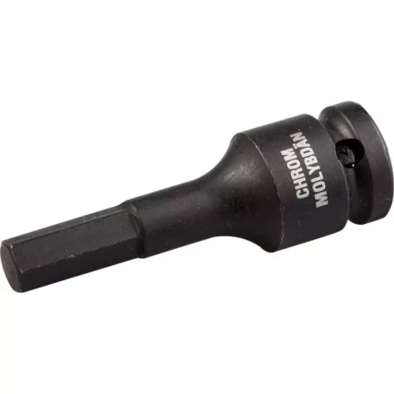 Торцовая головка KRAFTOOL &quot;INDUSTRIE QUALITAT&quot; ударная (1/2&quot;), HEX, Cr-Mo, фосфатированная, H9 27950-09 купить в Перми