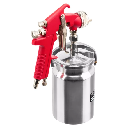 Краскораспылитель HP пневмат. с нижним бачком V= 1 л, сопло диаметром 1.8 мм// Matrix 57323 купить в Перми