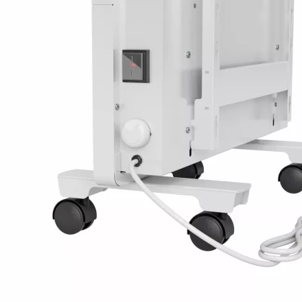 Конвектор электрический КМ-1000.1, 230 В, 1000 Вт, X-образный нагреватель, колеса, термостат // MTX 98124 купить в Перми