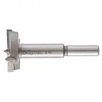 Сверло Форстнера по дереву 42 мм цилиндрический хвостовик СИБРТЕХ 704842 купить в Перми