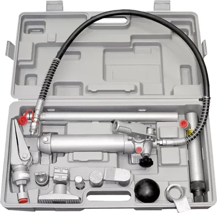 Растяжка гидравлическая 4 т набор из 12 предметов 7 сменных насадок в пласт кейсе MATRIX 513345 купить в Перми
