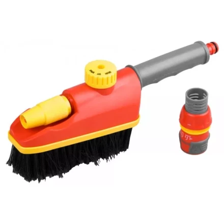 Набор для мойки GRINDA: щетка c наконечником + соединитель, 3/4&quot; 8-428482 купить в Перми