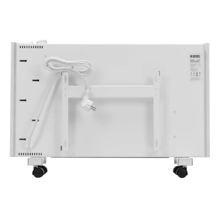 Конвектор электрический Denzel XCE-1500, 230 В, 1500 Вт, X-образный нагреватель белый 98131 купить в Перми