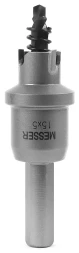 ТСТ коронка MESSER 15X5 с центрирующим сверлом и толкающей пружиной