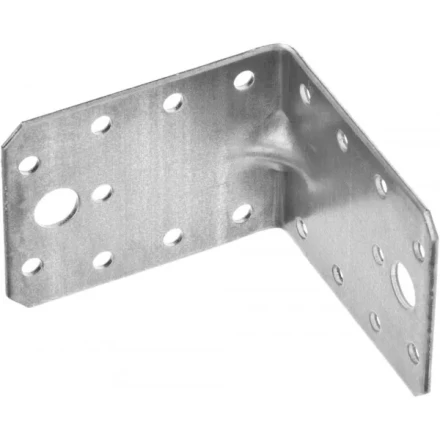 Крепежный угол ЗУБР &quot;МАСТЕР&quot; усиленный, 55х70х70мм, 20шт 310115-55-070 купить в Перми