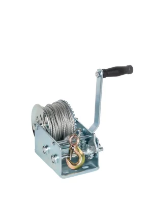 Лебедка ручная TOR ЛФ-2500 (FD) г/п 1,0 т длина троса 20 м 11318 купить в Перми