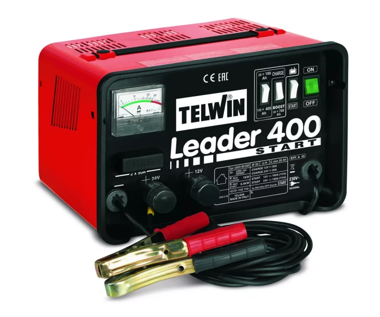 Пуско-зарядное устройство LEADER 400 START 12-24V Telwin купить в Перми