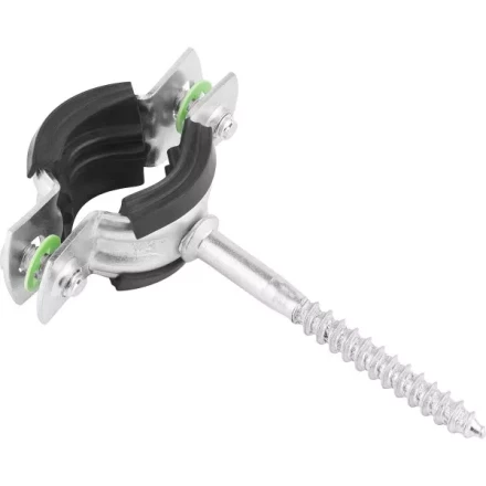 ЗУБР. Хомут трубный оцинкованный, с шурупом, 1/2&quot;, 1шт 37854-20-24-1 купить в Перми