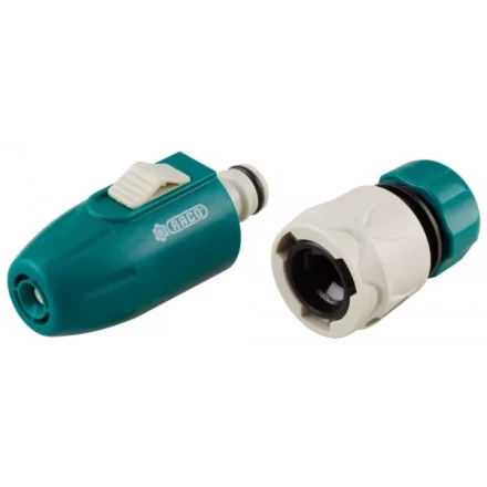 Наконечник поливочный RACO &quot;Original&quot;, регулируемый, Mini, с соединителем, 1/2&quot; 4255-55378B купить в Перми