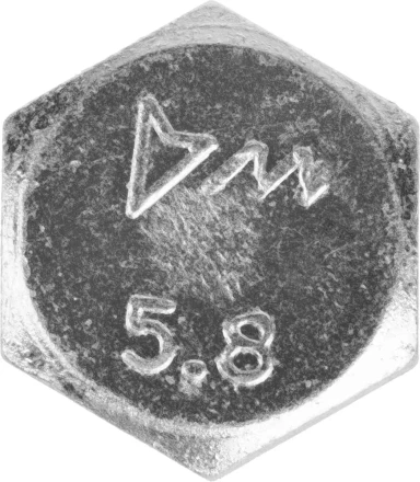 Болт ЗУБР &quot;МАСТЕР&quot; с шестигранной головкой, ГОСТ 7798-70, класс прочности 5.8, оцинкованный, M16x50мм, 5кг 303080-16-050 купить в Перми