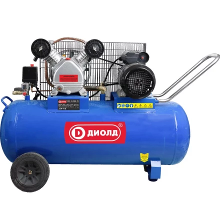 Компрессор маслянный ременной поршневой Диолд КВР-2-2300-70 купить в Перми
